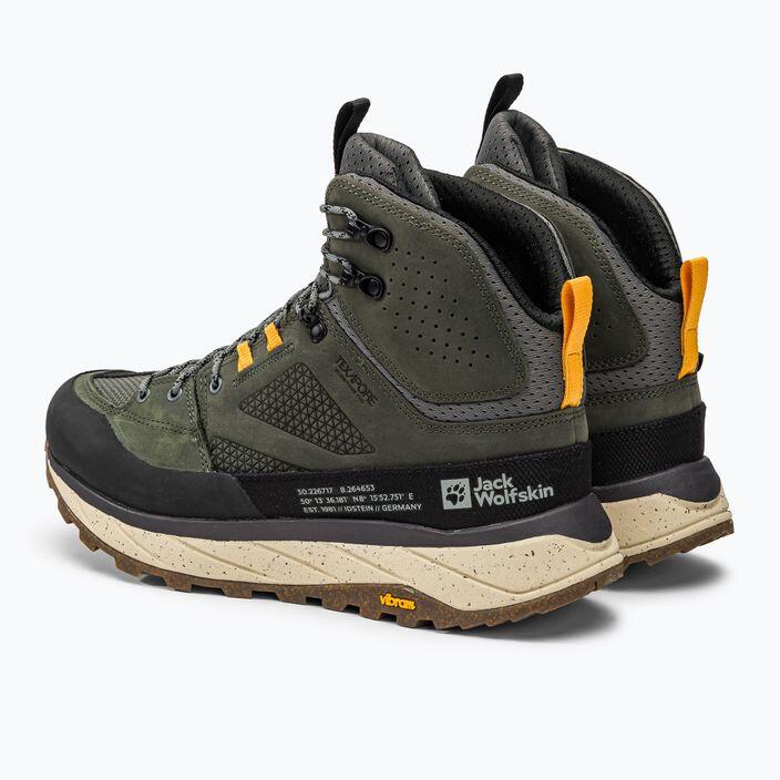 Bocanci de trekking pentru bărbați Jack Wolfskin Terraquest Texapore Mid