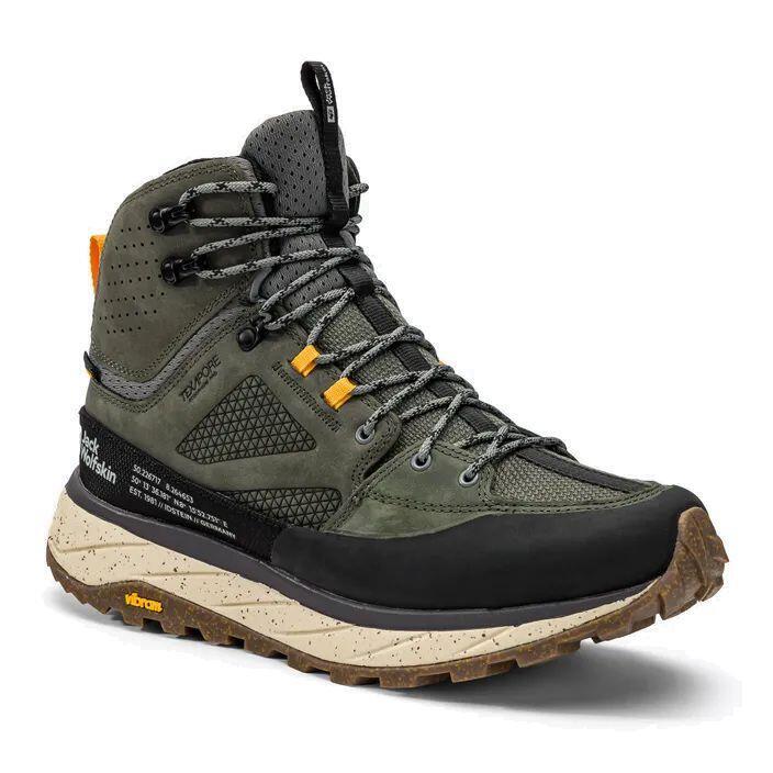 Bocanci de trekking pentru bărbați Jack Wolfskin Terraquest Texapore Mid