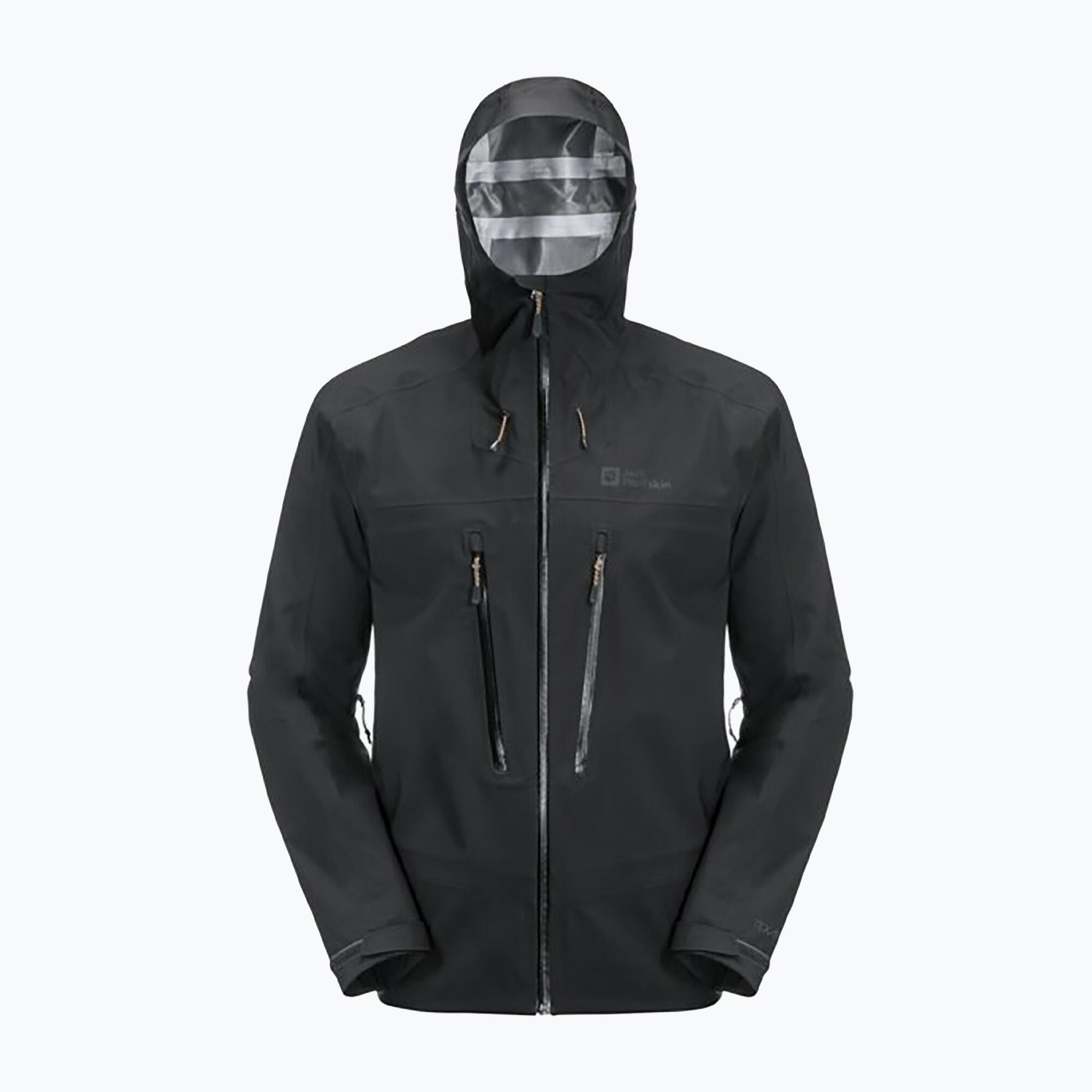 Chaqueta de lluvia para hombres Jack Wolfskin Kammweg 3l Jkt M 2/3