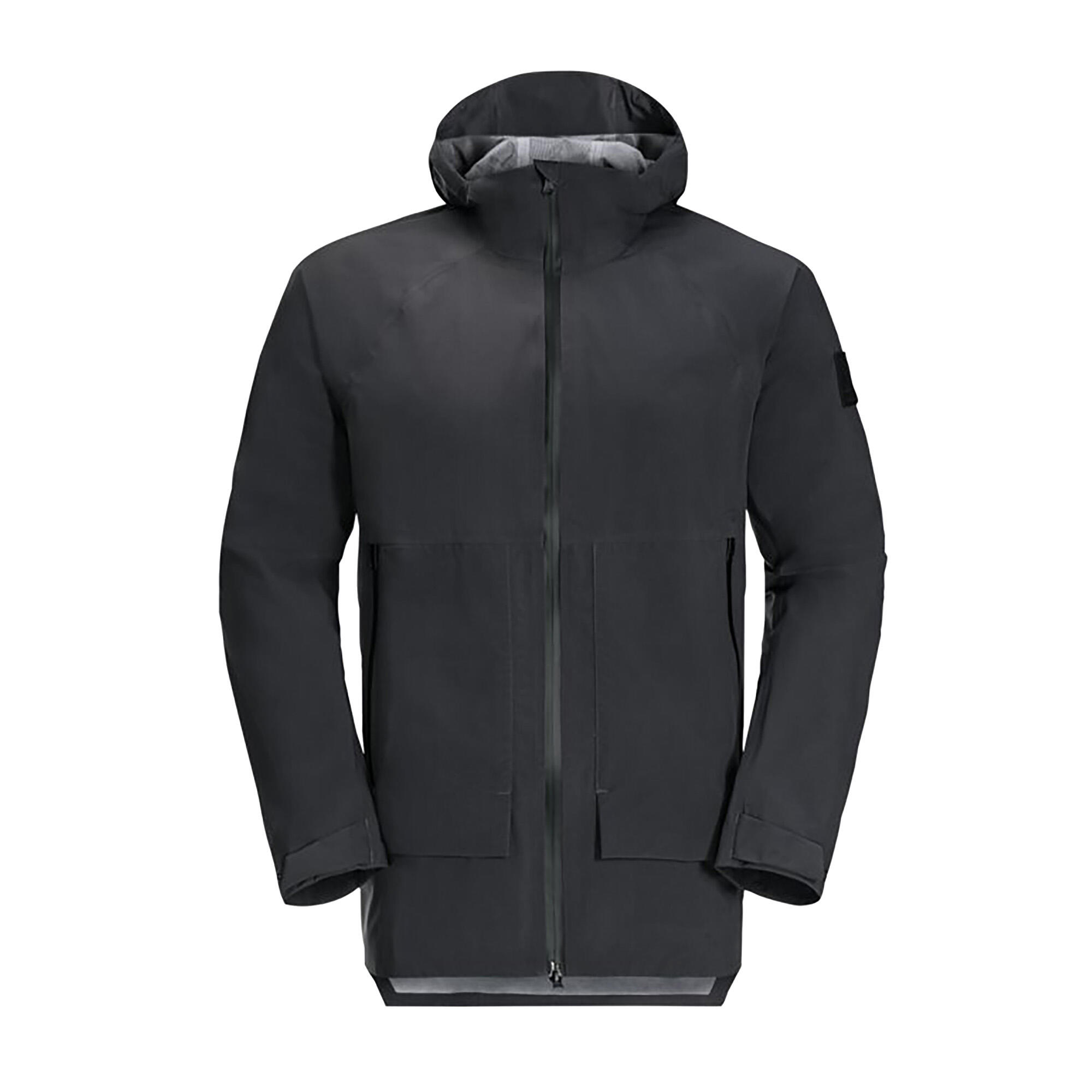 Jack Wolfskin - Veste De Pluie Goldgewann Parka De Jack Wolfskin Pour Homme - Coupe-pluie - Noir - 38 S - Decathlon