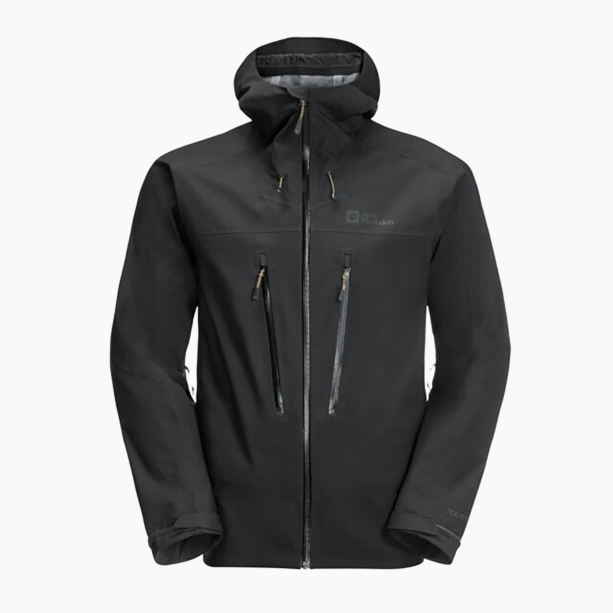 Chaqueta de lluvia para hombres Jack Wolfskin Kammweg 3l Jkt M 3/3