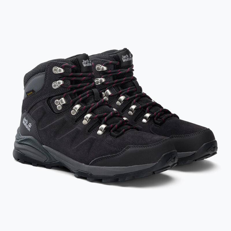 Bocanci de trekking pentru femei Jack Wolfskin Refugio Texapore Mid