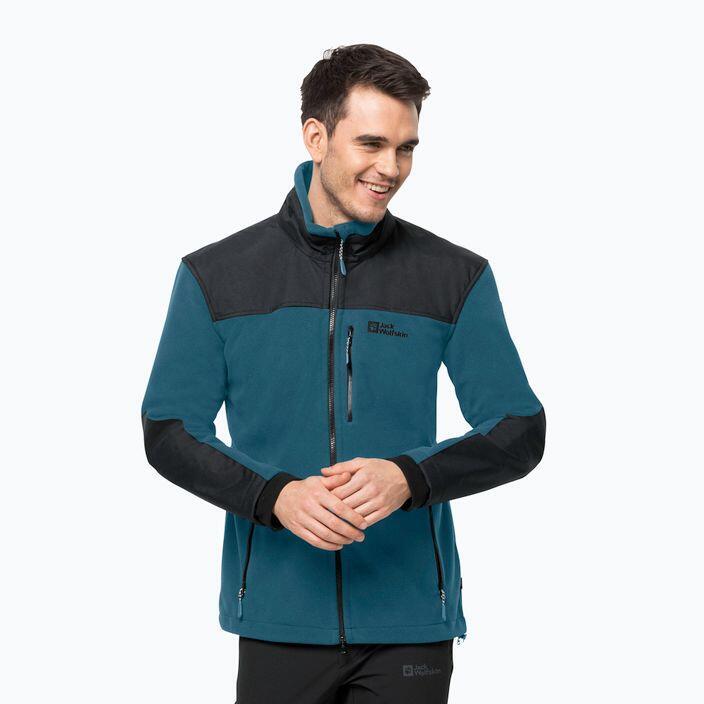 Jack Wolfskin férfi Blizzard fleece melegítőfelső