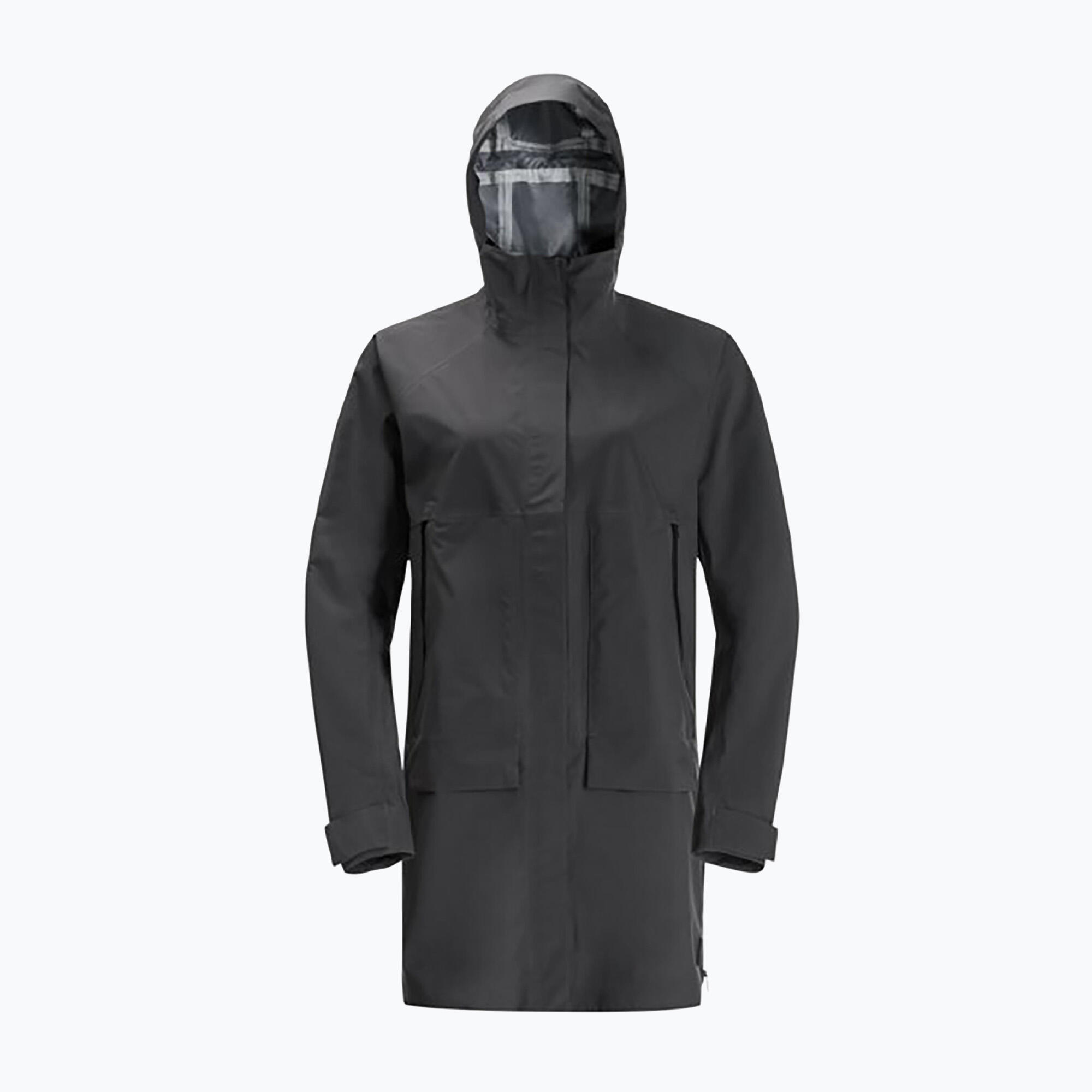Jack Wolfskin Goldgewann Parka Chaqueta para lluvia para mujeres 2/5