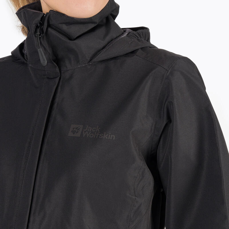 Chaqueta de lluvia de mujeres jack lobo tormentoso punto 2l