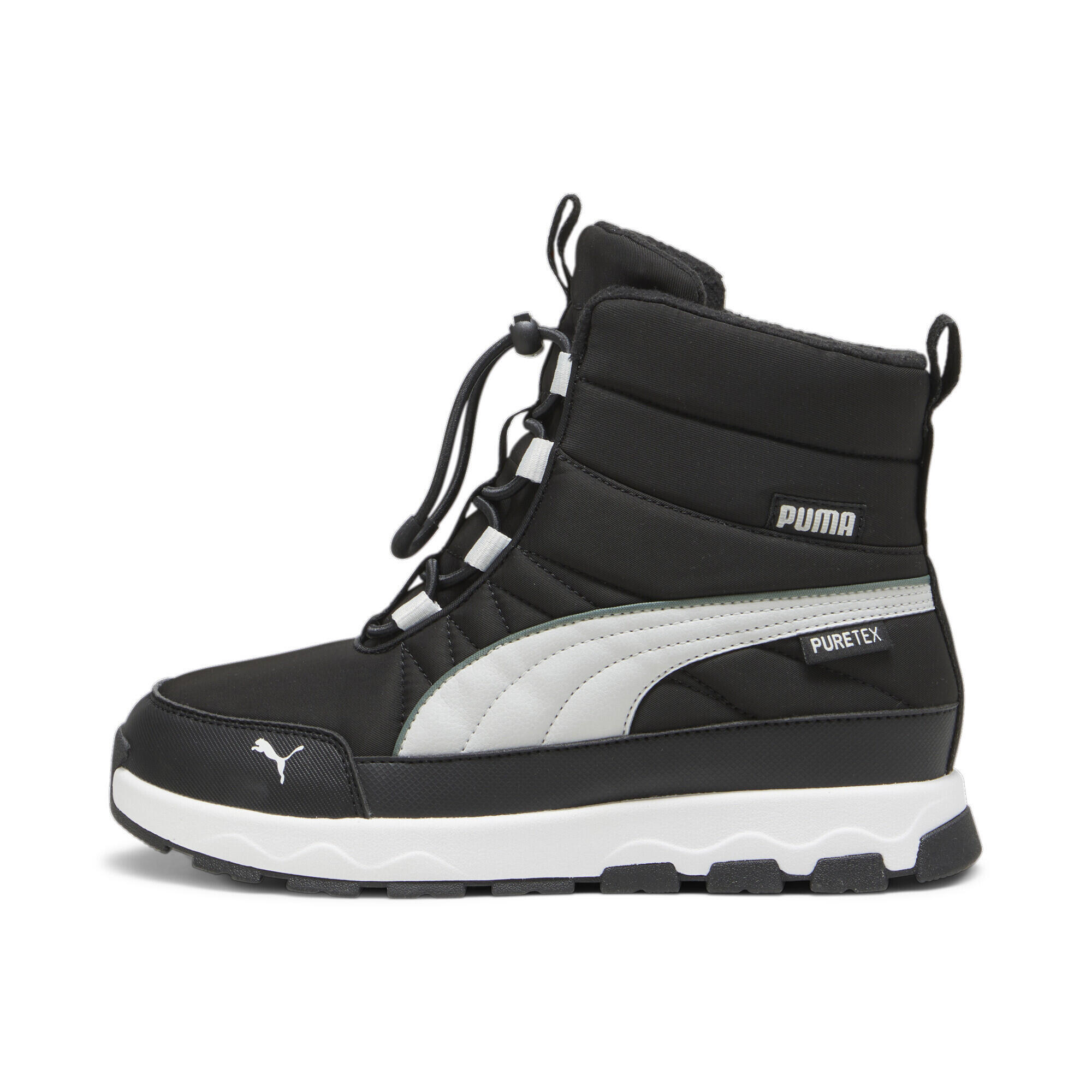 PUMA Evolve Puretex Stiefel Jugendliche PUMA Black Ash Gray White 4/7