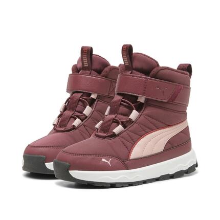 Botas PUMA Evolve Niño PUMA Dark Jasper Future Pink Astro Red