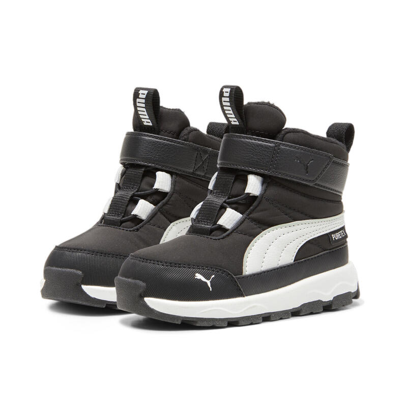 Botas PUMA Evolve infantiles PUMA Black Ash Gray White