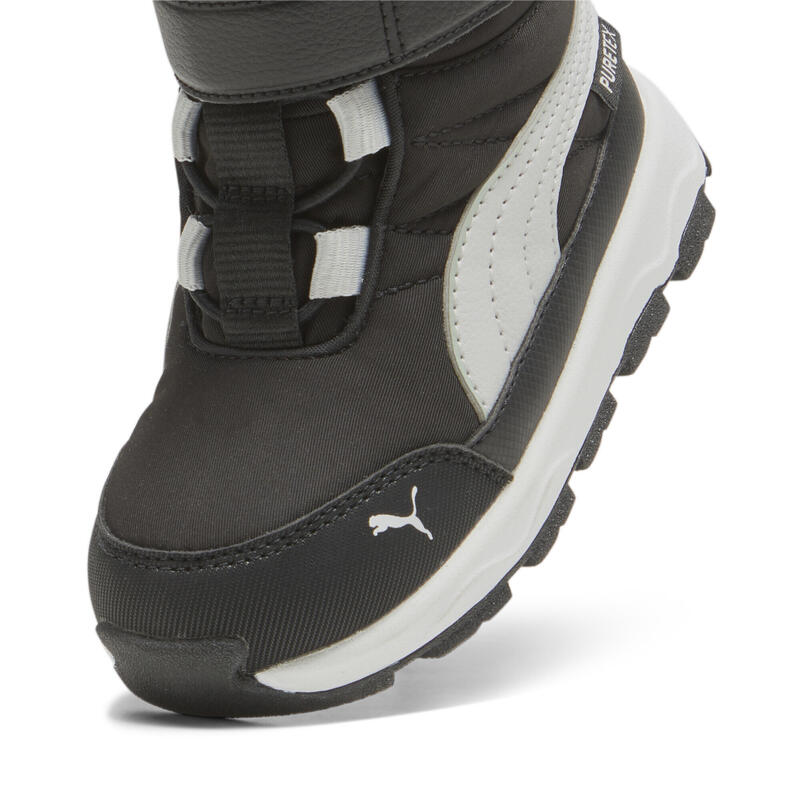 Botas PUMA Evolve infantiles PUMA Black Ash Gray White