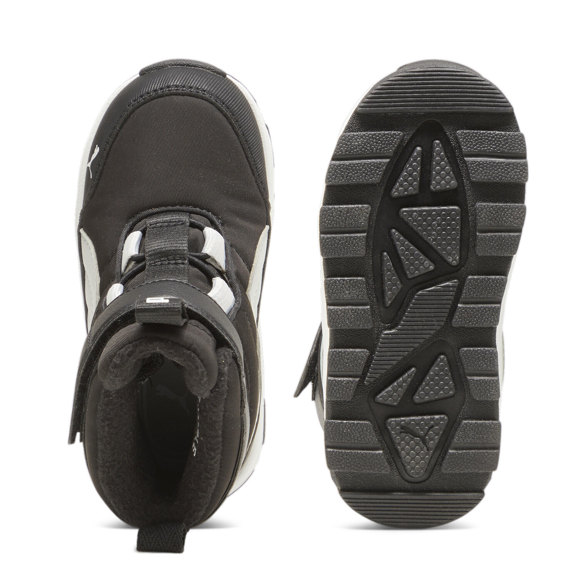 PUMA Evolve Stiefel Klein Kinder PUMA Black Ash Gray White 5/7