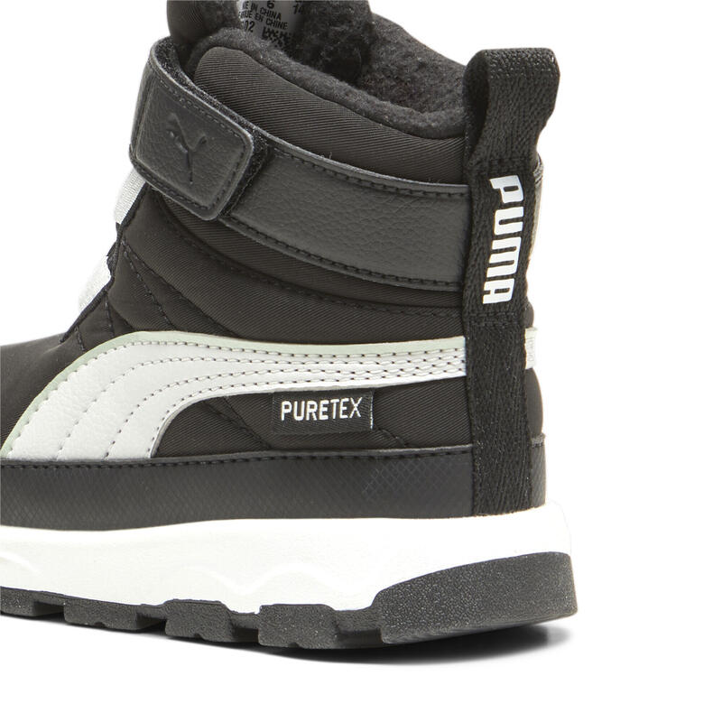 PUMA Evolve laarzen voor peuters PUMA Black Ash Gray White