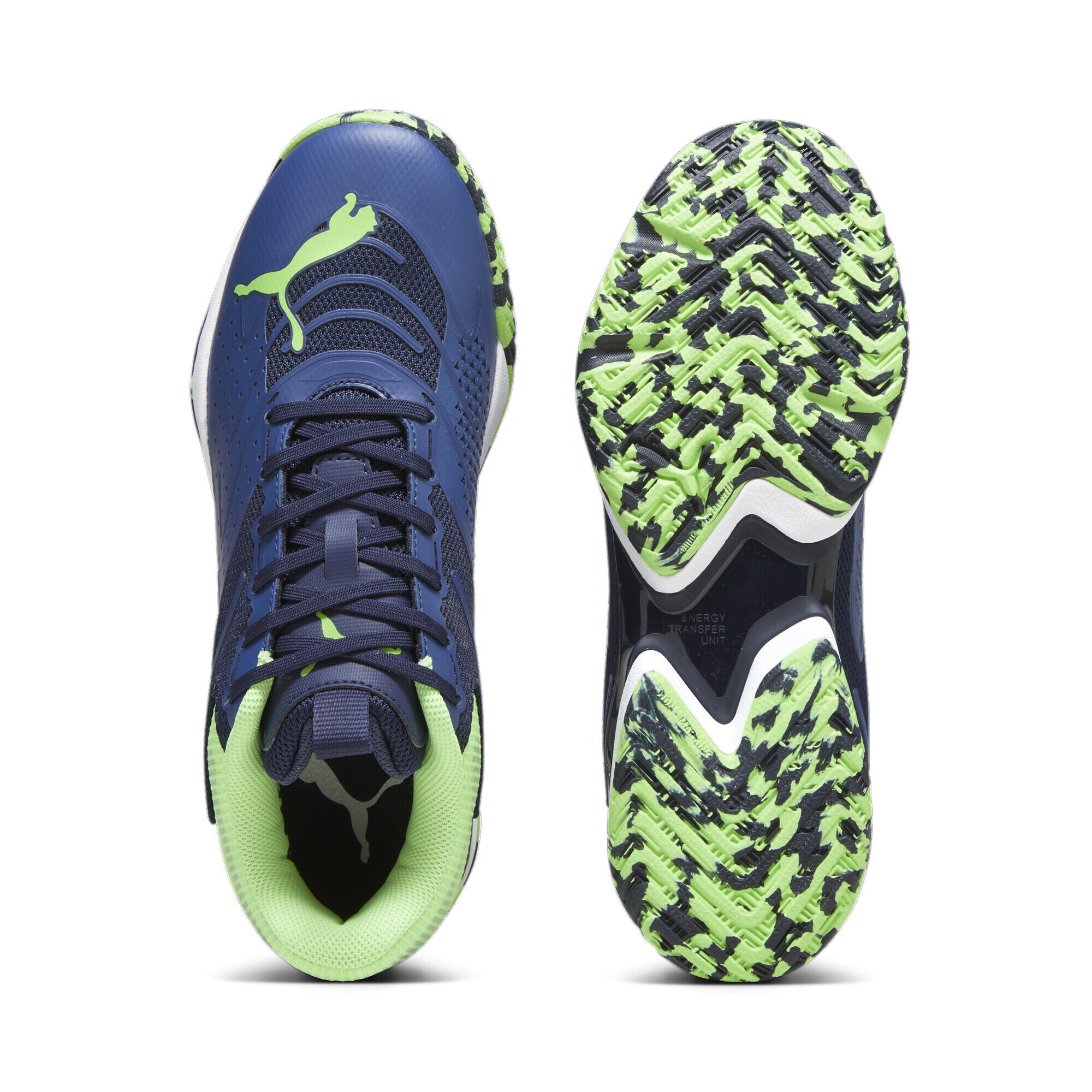 Scarpe padel Solarattack RCT PUMA Navy Fast Yellow White Blue 4/6