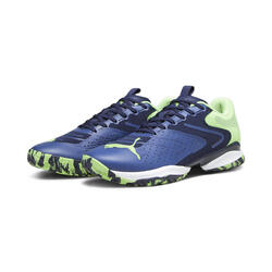 Solarattack RCT padel sportschoenen PUMA Navy Fast Yellow White Blue