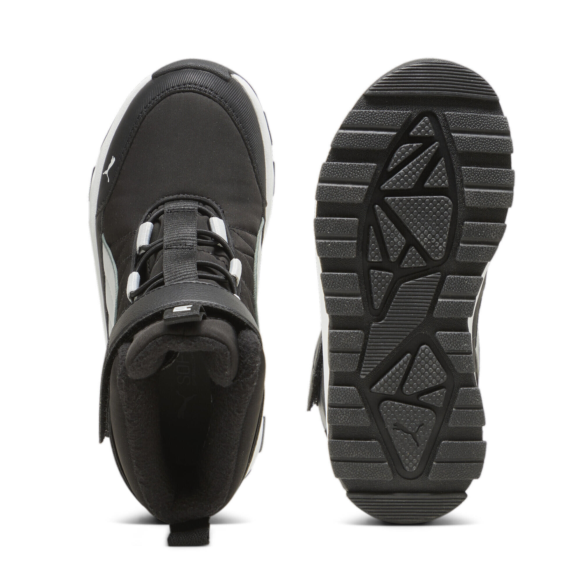 PUMA Evolve Puretex Stiefel Jugendliche PUMA Black Ash Gray White 5/15