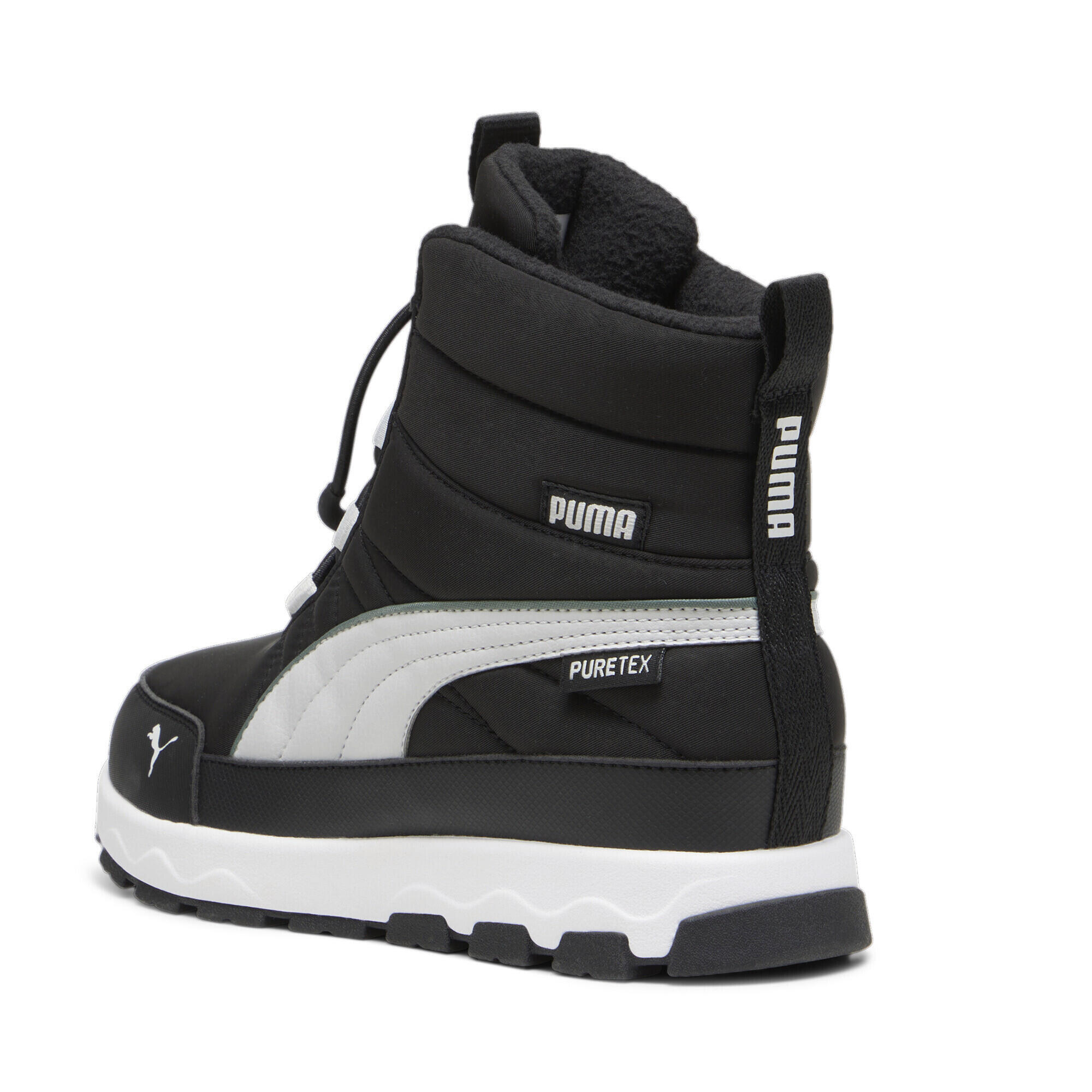 PUMA Evolve Puretex Stiefel Jugendliche PUMA Black Ash Gray White 3/7