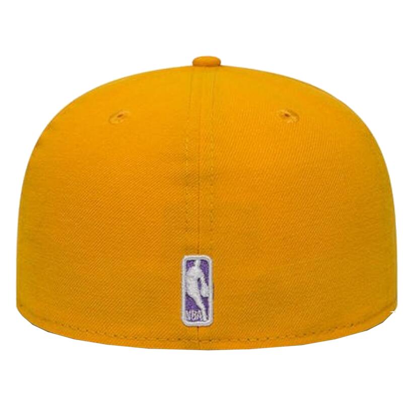 Férfi baseball sapka, New Era Los Angeles Lakers NBA Basic Cap, sárga