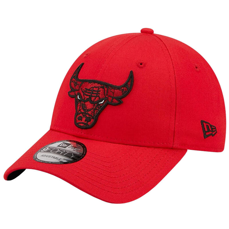 Férfi baseball sapka, New Era Chicago Bulls NBA 940 Cap, piros