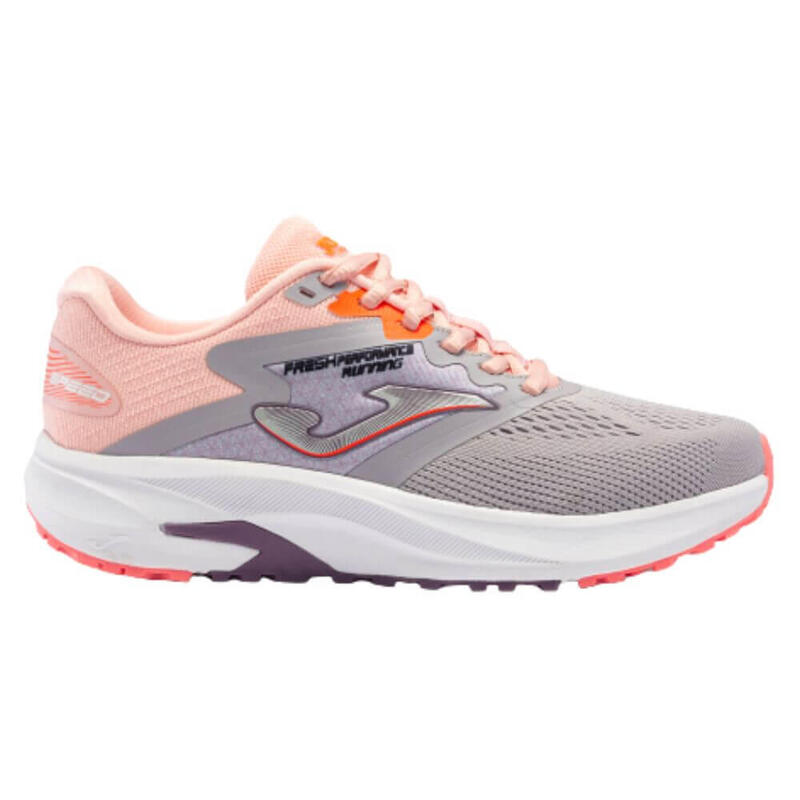 Zapatillas Running Mujer JOMA SPEED 2312. Gris-rosa