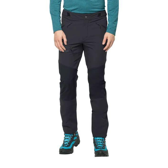 Pantaloni bărbătești softshell Jack Wolfskin Salmaser