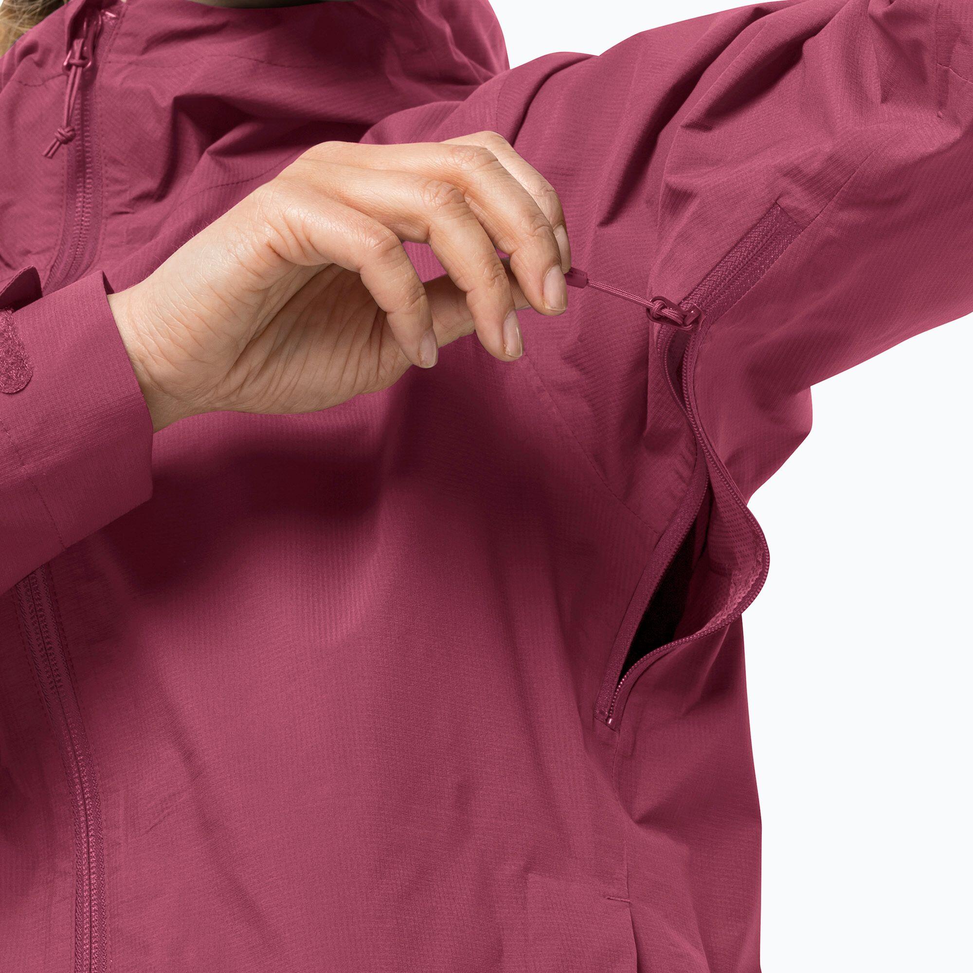 JACK WOLFSKIN Elsberg 2.5l Regenjacke für Damen 5/5