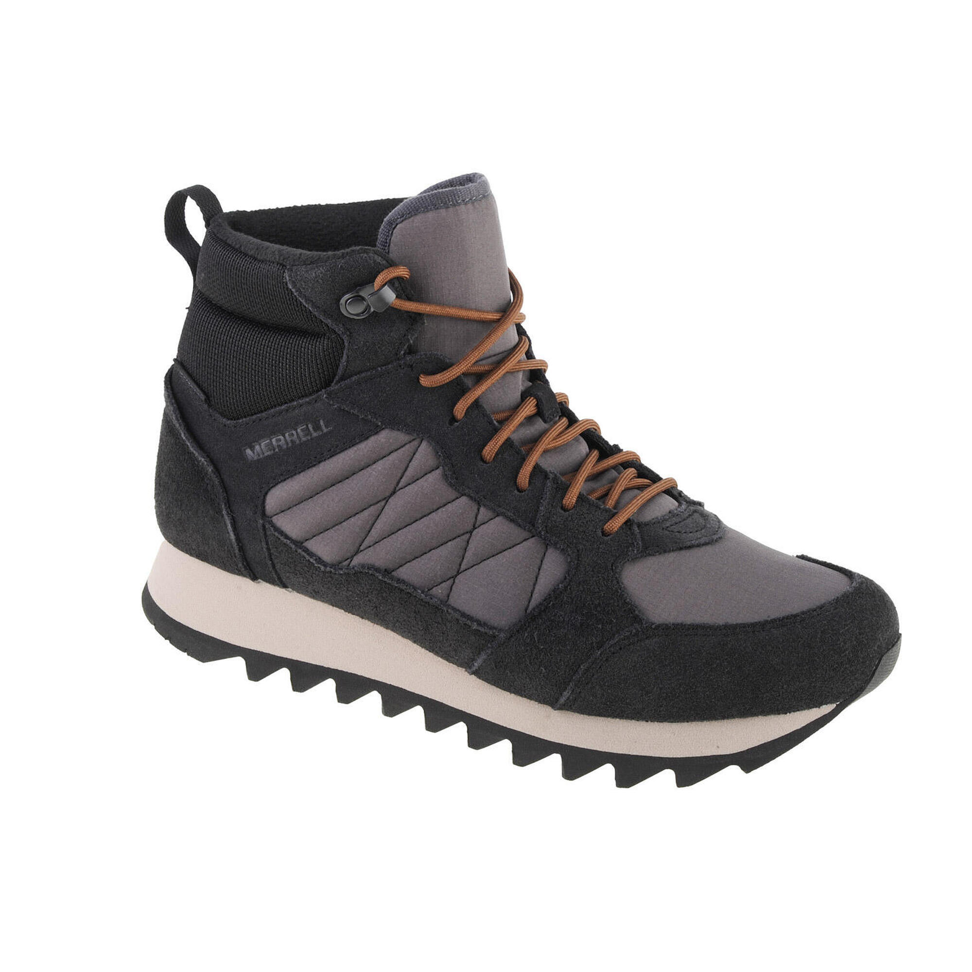 Merrell - Chaussures Randonnée Pour Hommes Alpine Sneaker Mid Plr Wp 2 - Chaussures De Sport - Noir - 41,5 - Decathlon