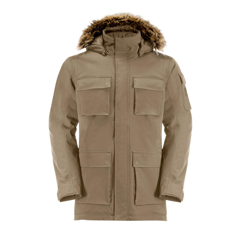 Chaqueta de invierno para hombres Jack Wolfskin Glacier Canyon Parka