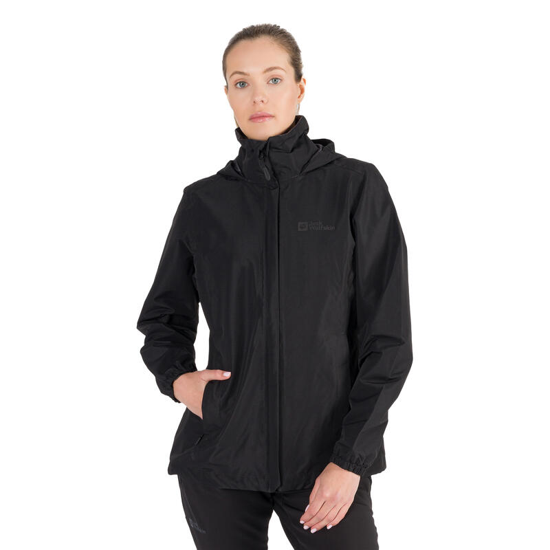 Chaqueta de lluvia de mujeres jack lobo tormentoso punto 2l