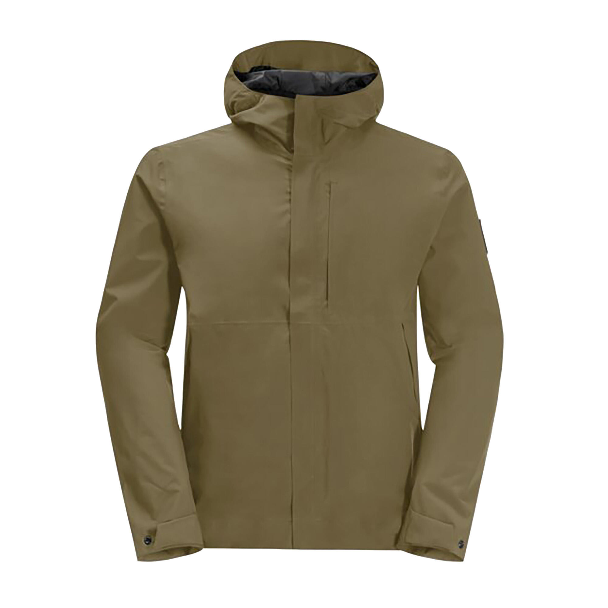 Jack Wolfskin - Veste De Pluie Jack Wolfskin Mainkai Pour Homme - Coupe-pluie - Marron - 40 M - Decathlon