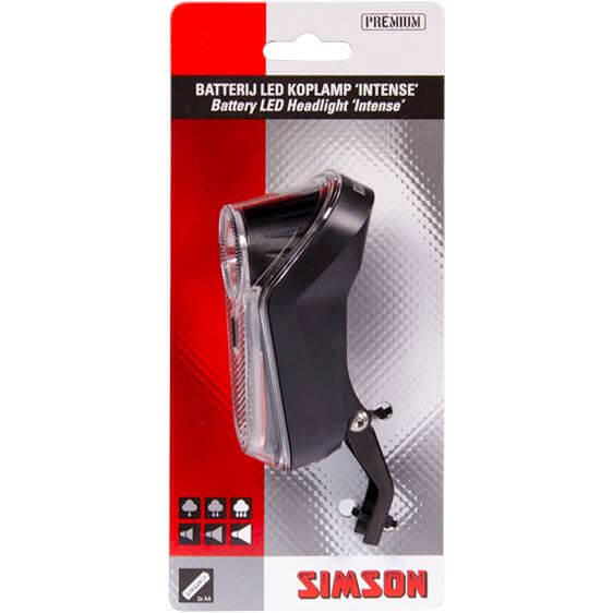 SIMSON koplamp Intense batterij 25 lux