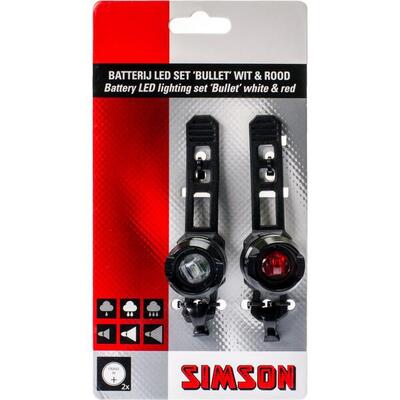 Simson Bullet 1 LED Beleuchtungsset für Fahrräder
