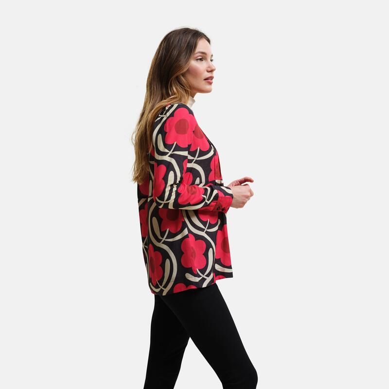 Orla Kiely Regatta damska turystyczna bluzka z długim rękawem