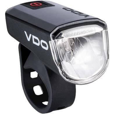 Vdo - Vdo Éclairage Avant Eco Light M30 Fl 30 Led Usb Noir - Éclairage Vélo - Incolore|noir - Taille Unique - Decathlon