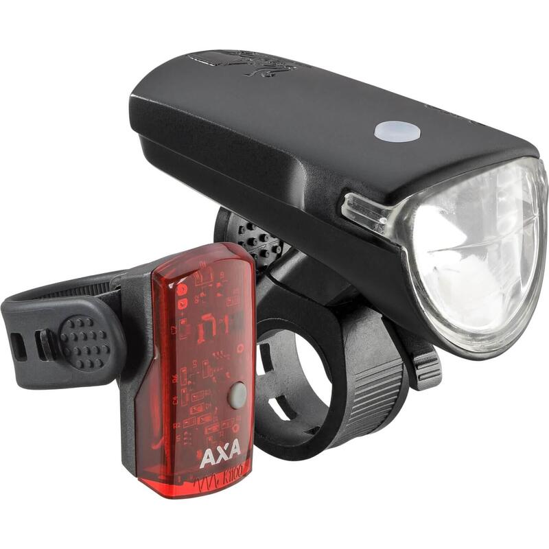 Fahrradbeleuchtungssatz led usb AXA Greenline 40 Lux