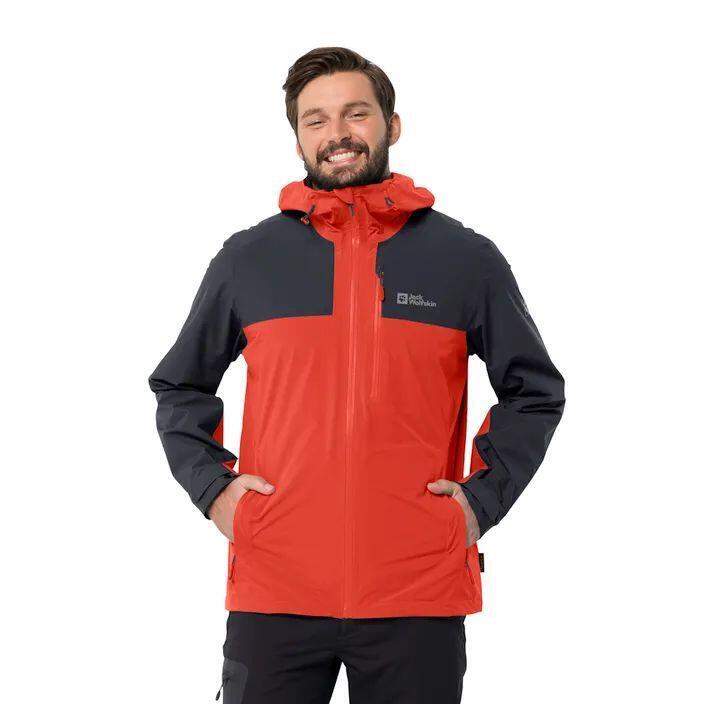 Jachetă de ploaie pentru bărbați Jack Wolfskin Go Hike