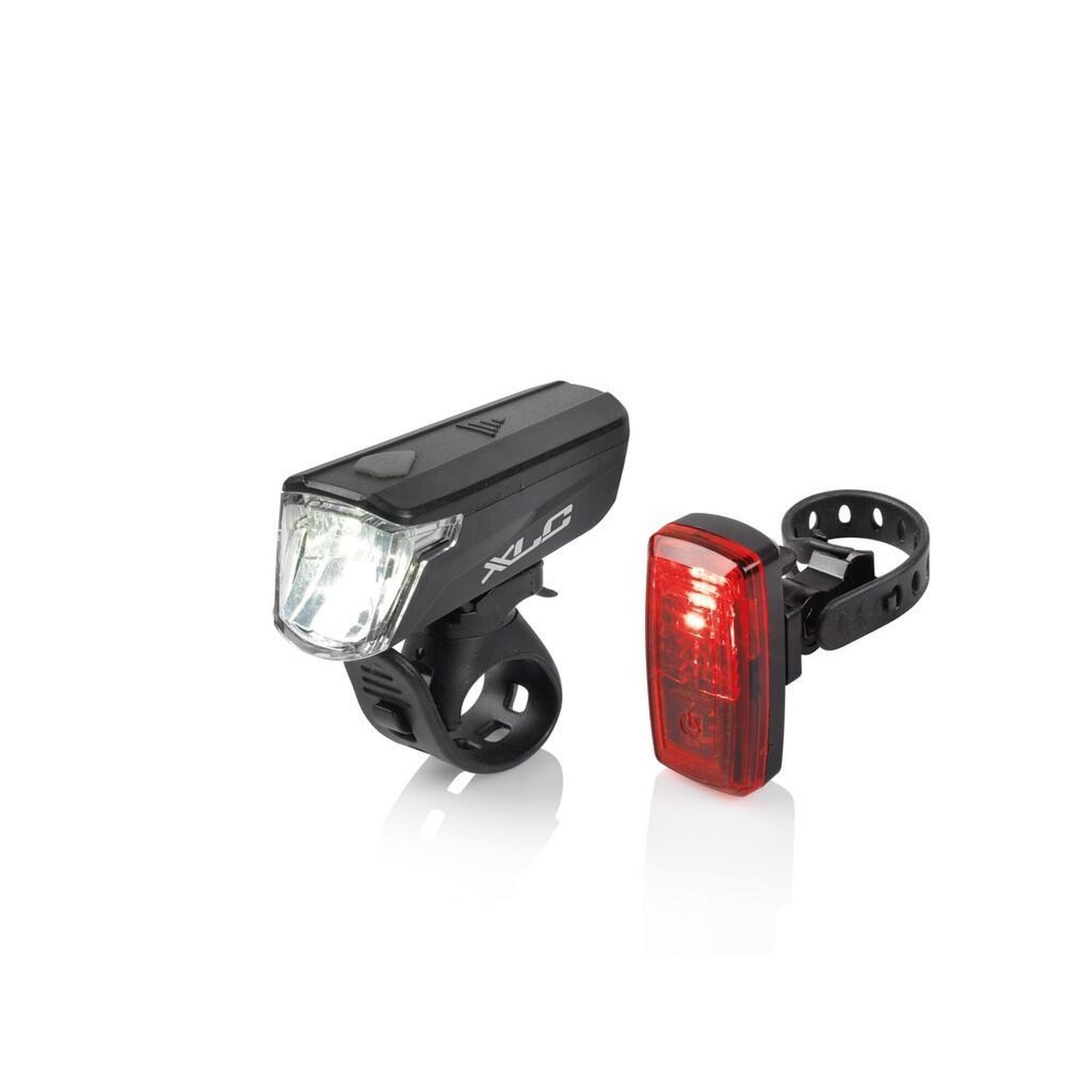 Kit de iluminação para todas as bicicletas XLC CL-S20 Capella