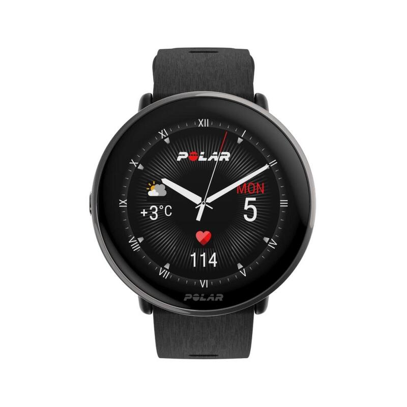 SMARTWATCH FITNESS EN WELLNESS POLAR IGNITE 3 TITANIUM ZWART