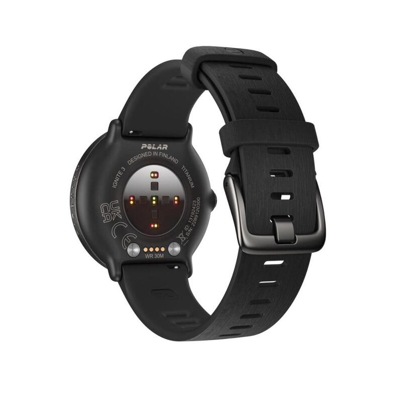 MONTRE CONNECTÉE SANTÉ ET FITNESS POLAR IGNITE 3 TITANIUM NOIR