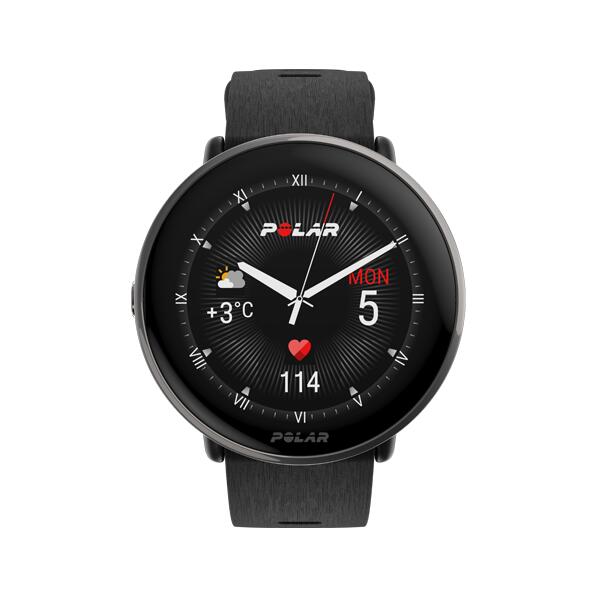 POLAR Fitnesshorloge Ignite 3 Titanium - GPS, Activiteits- & Slaapanalyse - Zwart