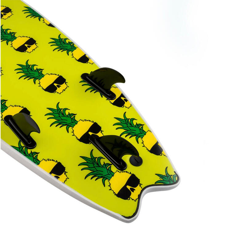 Planche de surf en mousse 5'6 "Performer 32L - BEN GRAVY White