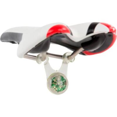 Light achterlicht rond batterij zadelbrug rood