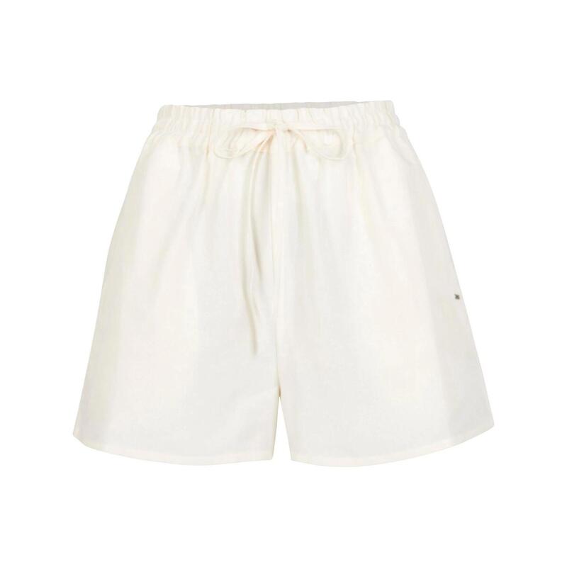 Pantaloni scurti Jarrah Woven Shorts - alb femei