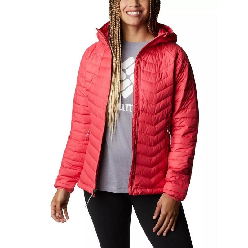 Powder Lite Hooded Jacket női átmeneti kabát - piros