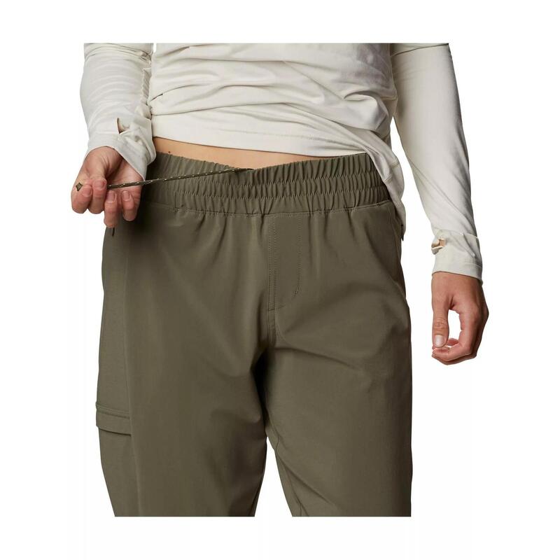 Pantaloni de drumetie Pleasant Creek Jogger - verde femei