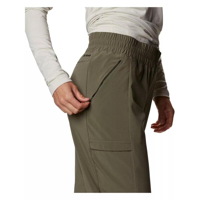 Pantaloni de drumetie Pleasant Creek Jogger - verde femei