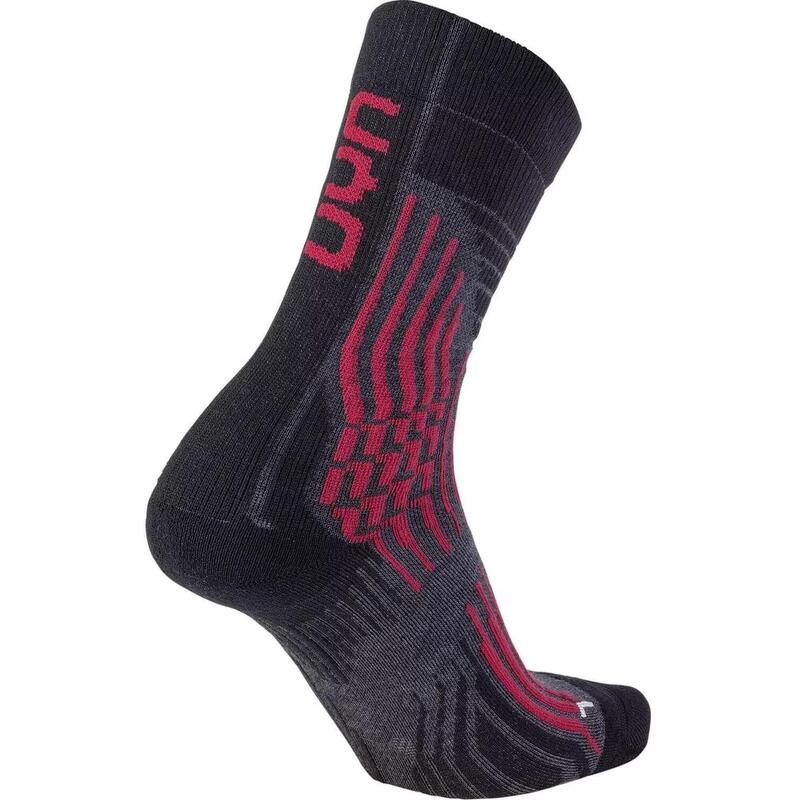 Ciorapi pentru drumetii Lady Trekking Wave Socks - negru femei