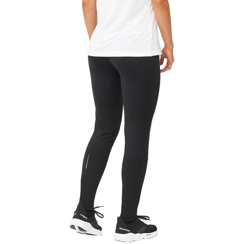 Pantaloni de sport Cross Run 28'' Tight W - negru femei