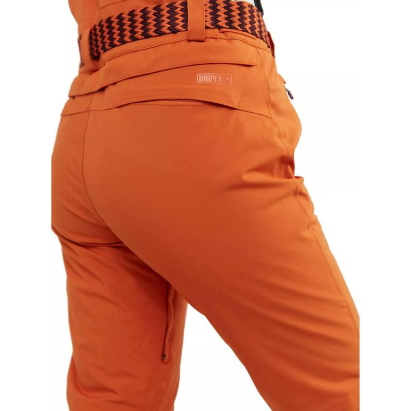 Pantaloni de schi Morta Pants - portocaliu femei