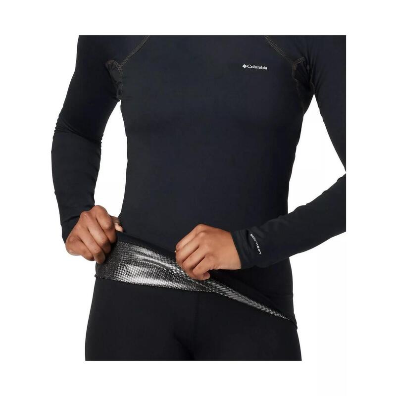 Heavyweight Stretch Long Sleeve Top női aláöltöző felső - fekete