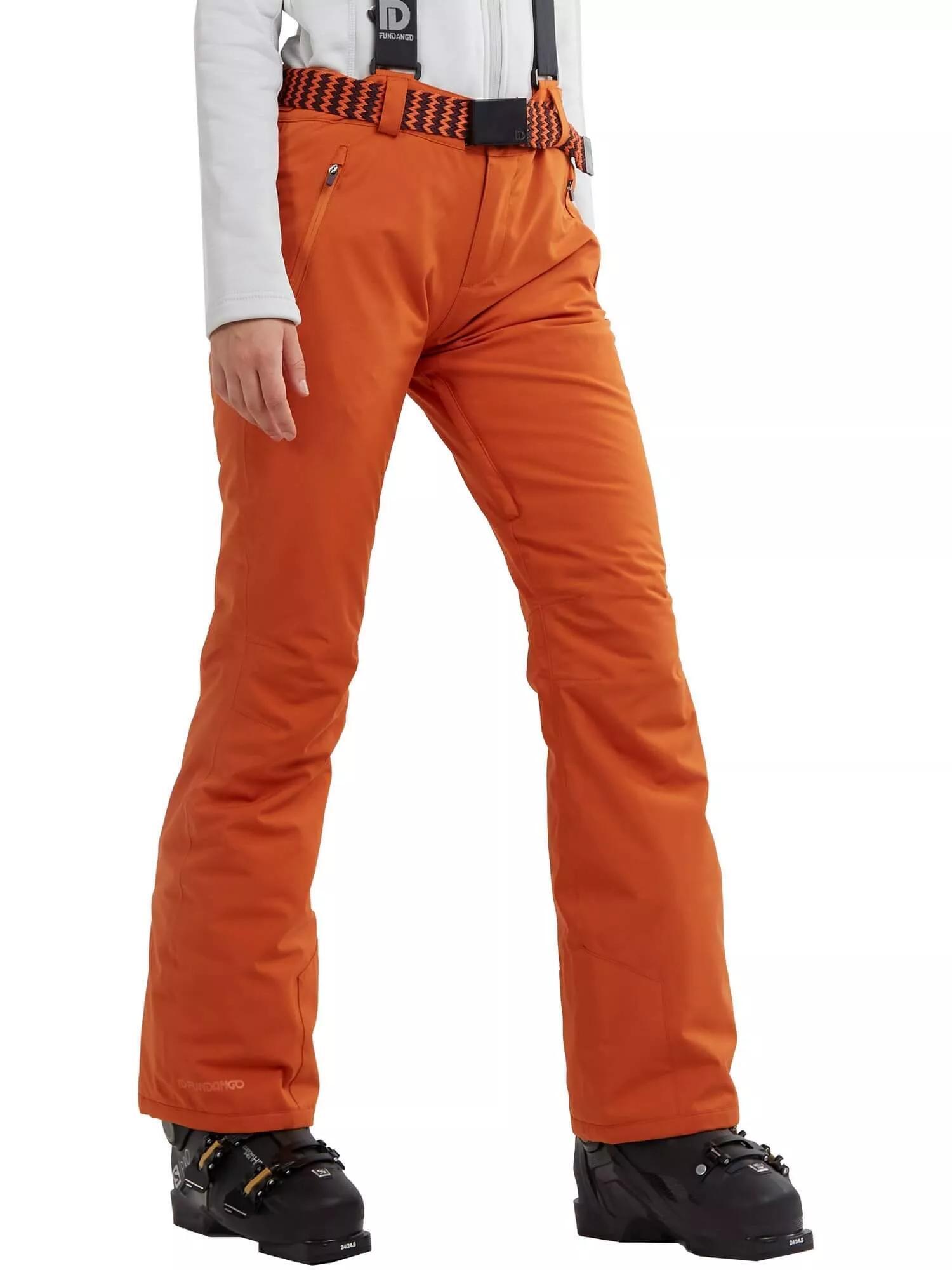 FUNDANGO Skihose Morta Pants Damen - orange