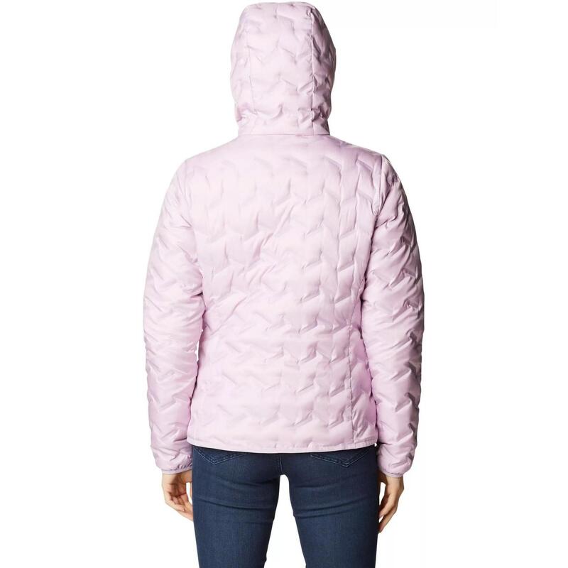 Delta Ridge Down Hooded Jacket női pehelykabát - rózsaszín